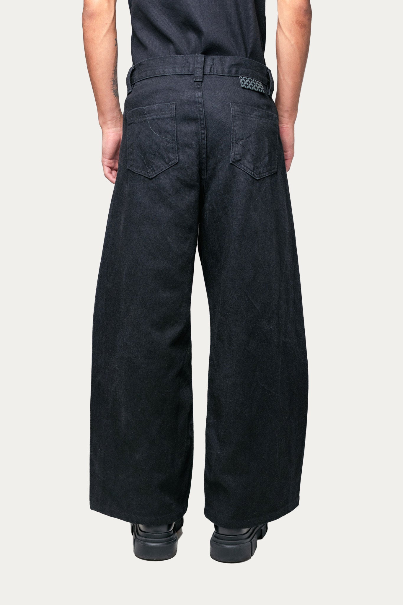 Pants Wide Leg "BASIC" - Preto