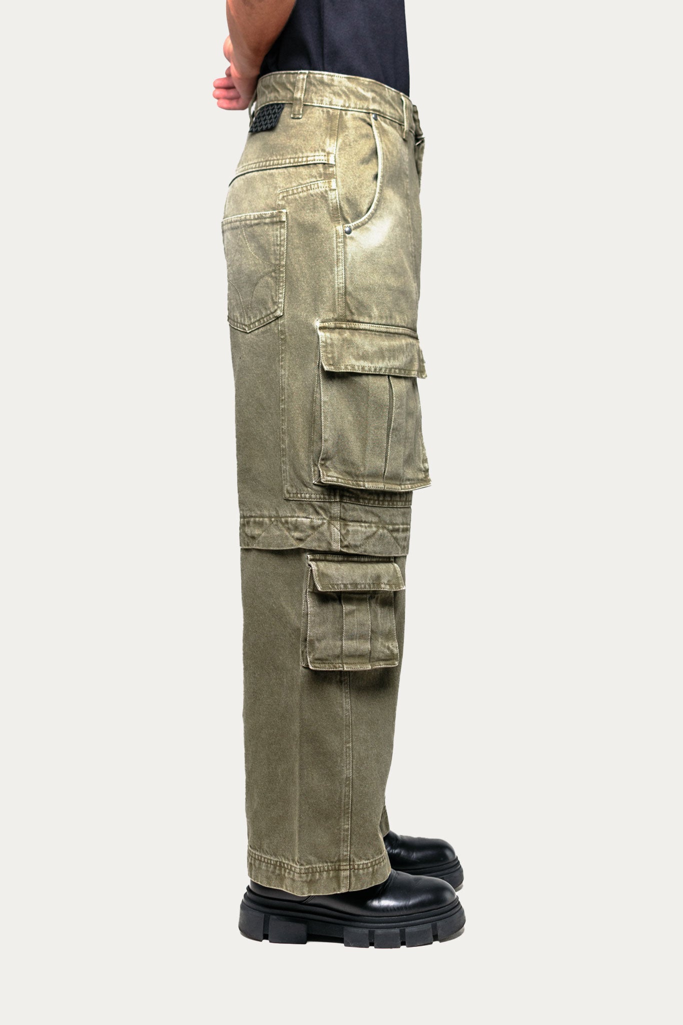 Pants Cargo  " DIVISION " - Verde Oliva