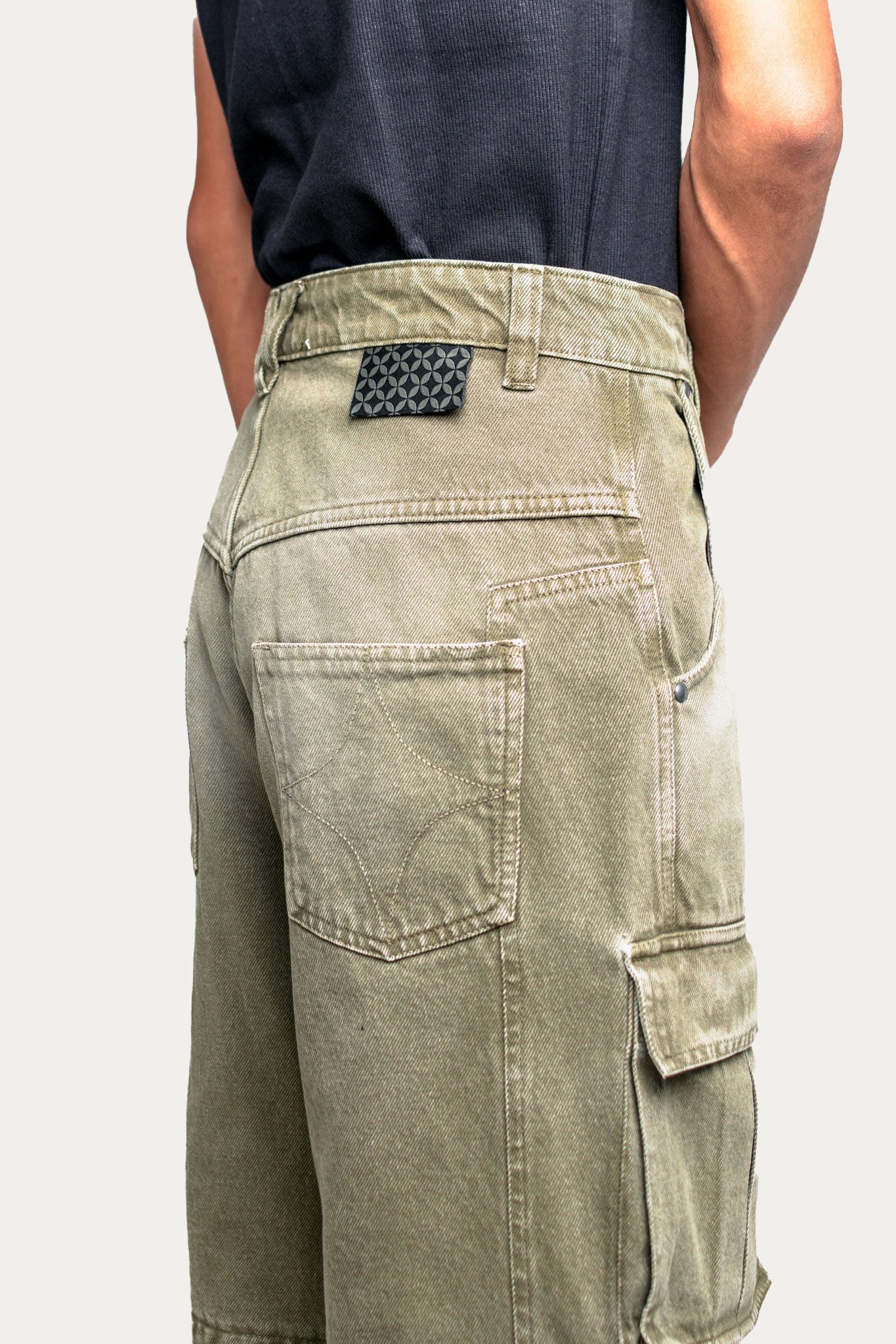 Pants Cargo  " DIVISION " - Verde Oliva