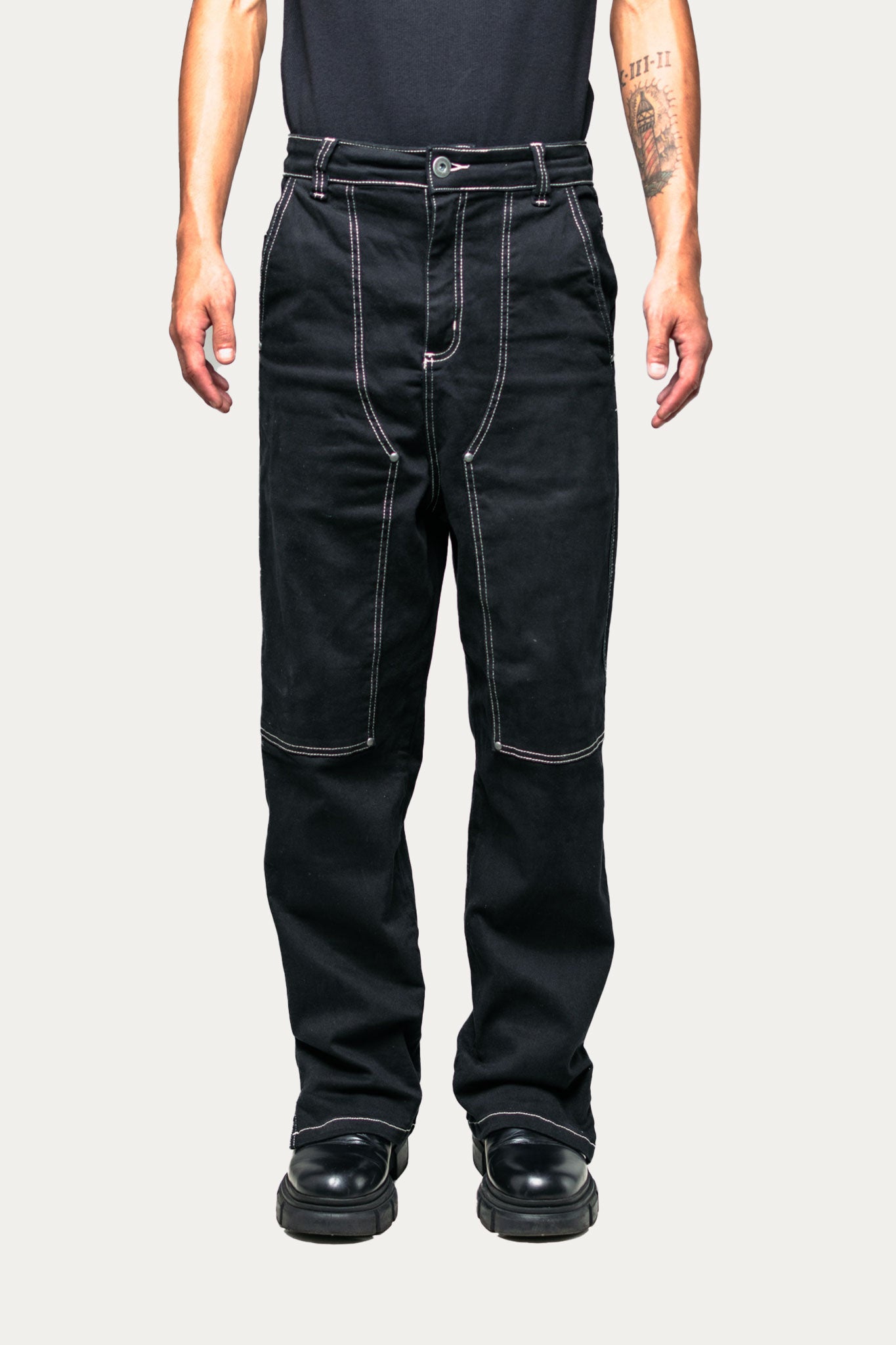 Pants Rivet "BASIC" - Preto