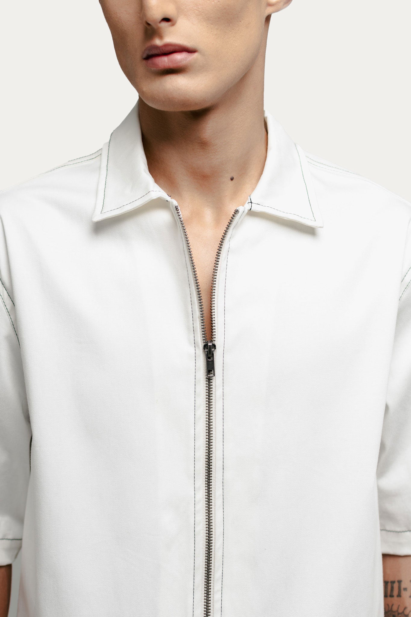 Shirt Boxy " BASIC " - Off-White