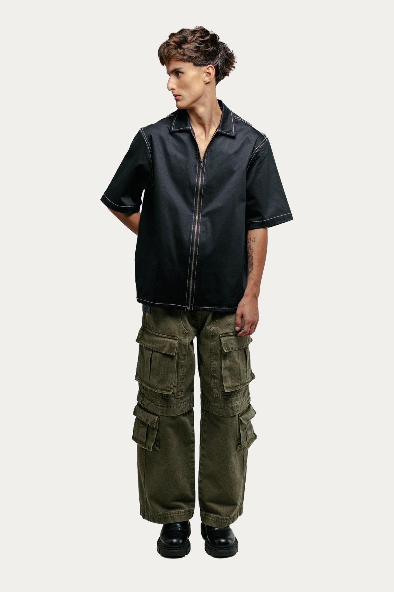 Shirt Boxy " BASIC " - Preto