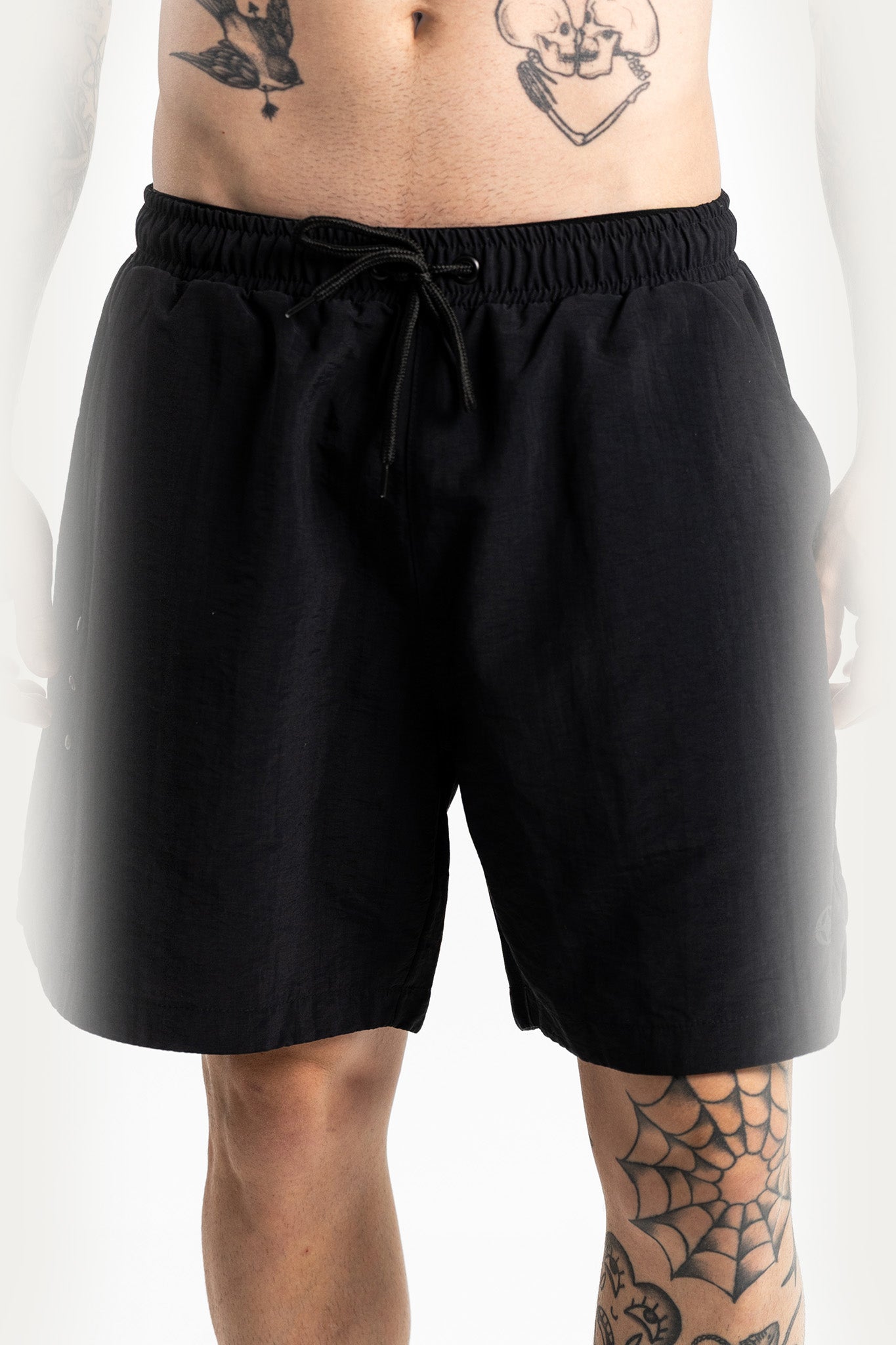 SHORTS  " LOGO " - PRETO