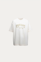 T-shirt Over Boxy "  NAKED " - Off-White