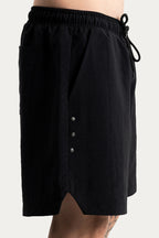 SHORTS  " LOGO " - PRETO