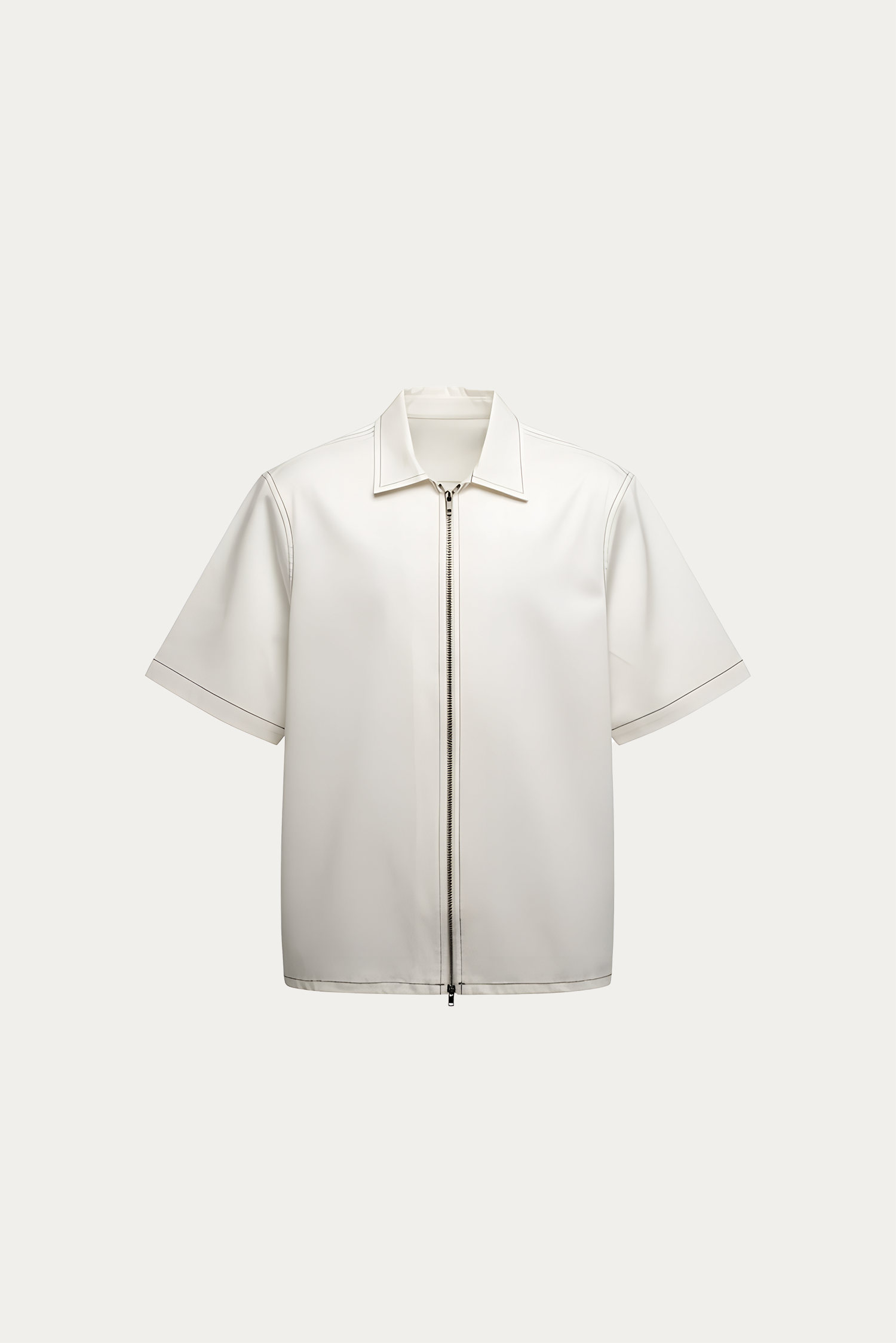 Shirt Boxy " BASIC " - Off-White