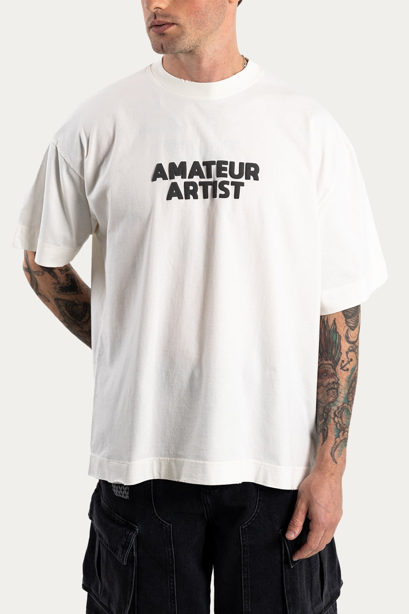 T-SHIRT OVER " ROGUE " - OFF-WHITE