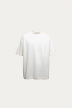 T-shirt Over Boxy " SINCE " - Off-White