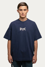 T-shirt Over Boxy " SINCE " - Azul Marinho