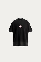 T-SHIRT OVER " FRACTION " - PRETO