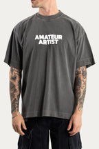 T-SHIRT OVER " ROGUE " - CINZA