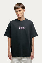T-shirt Over Boxy " SINCE " - Preto