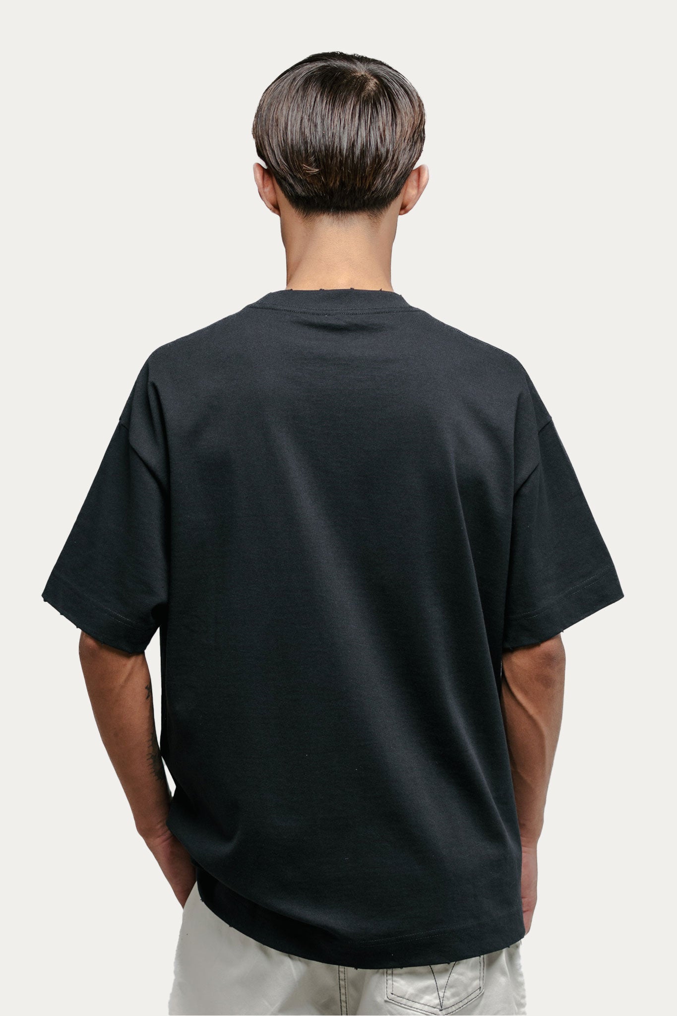 T-shirt Over Boxy " SINCE " - Preto