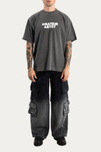 T-SHIRT OVER " ROGUE " - CINZA