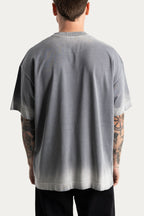 T-SHIRT OVER " OBJECT " - CINZA