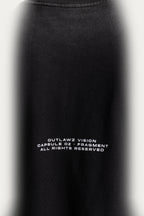 T-SHIRT OVER " SACRIFICE " - PRETO