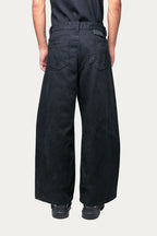 Pants Wide Leg  "BASIC" - Preto