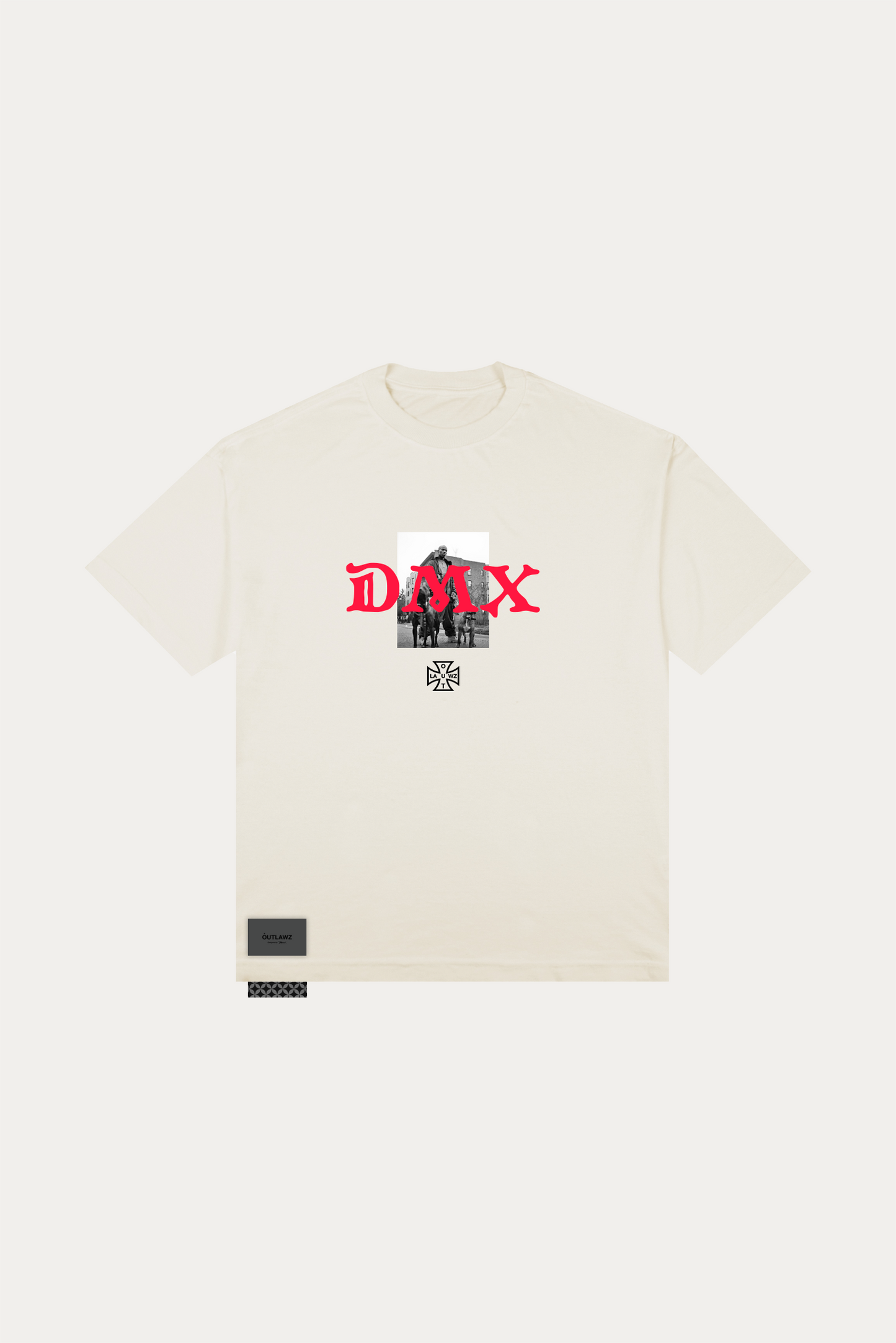 T-Shirt Over Boxy "DMX" - Off White