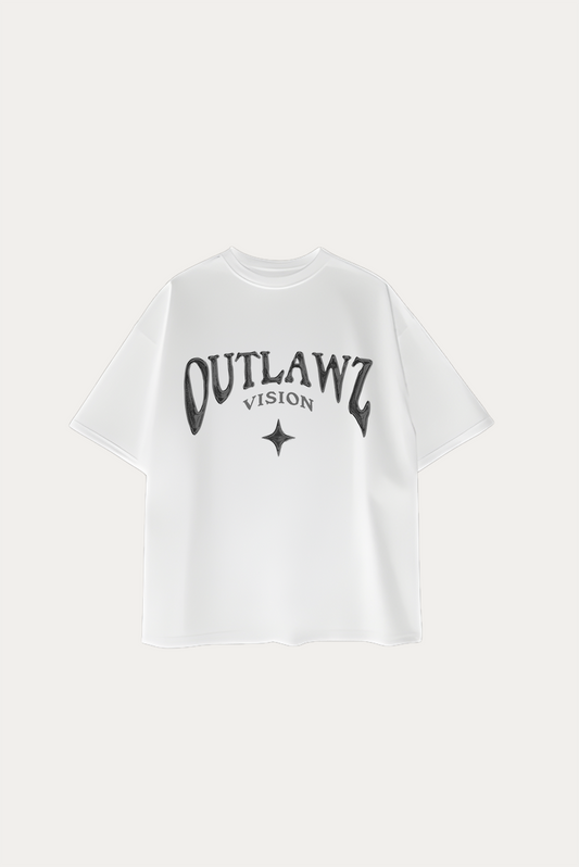 T-Shirt Over "Chrome" - Branco