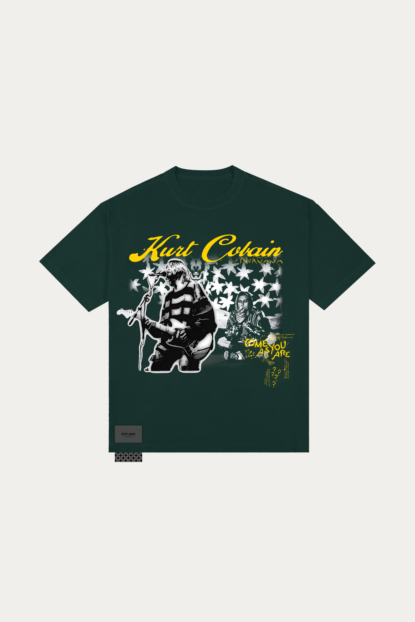 T-Shirt Over Boxy "KURT" - Verde