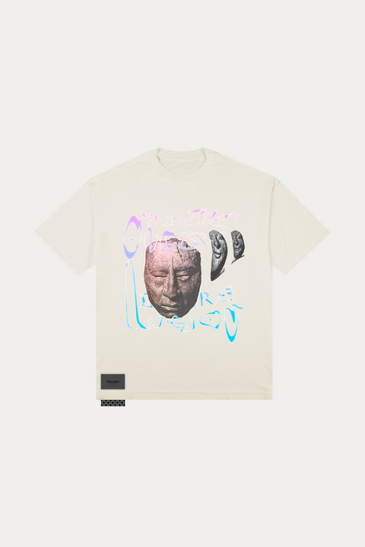 T-shirt Over Boxy "ANCESTRAL" - Off White