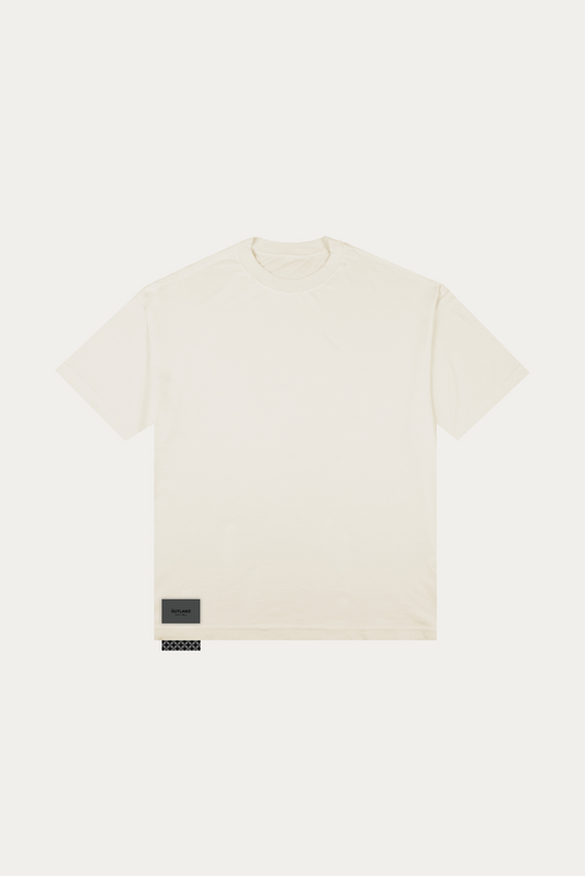 T-shirt Over Boxy "BASIC" - Off White