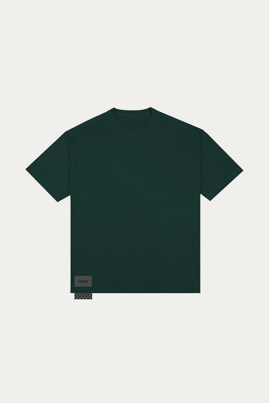 T-shirt Over Boxy "BASIC" - Verde