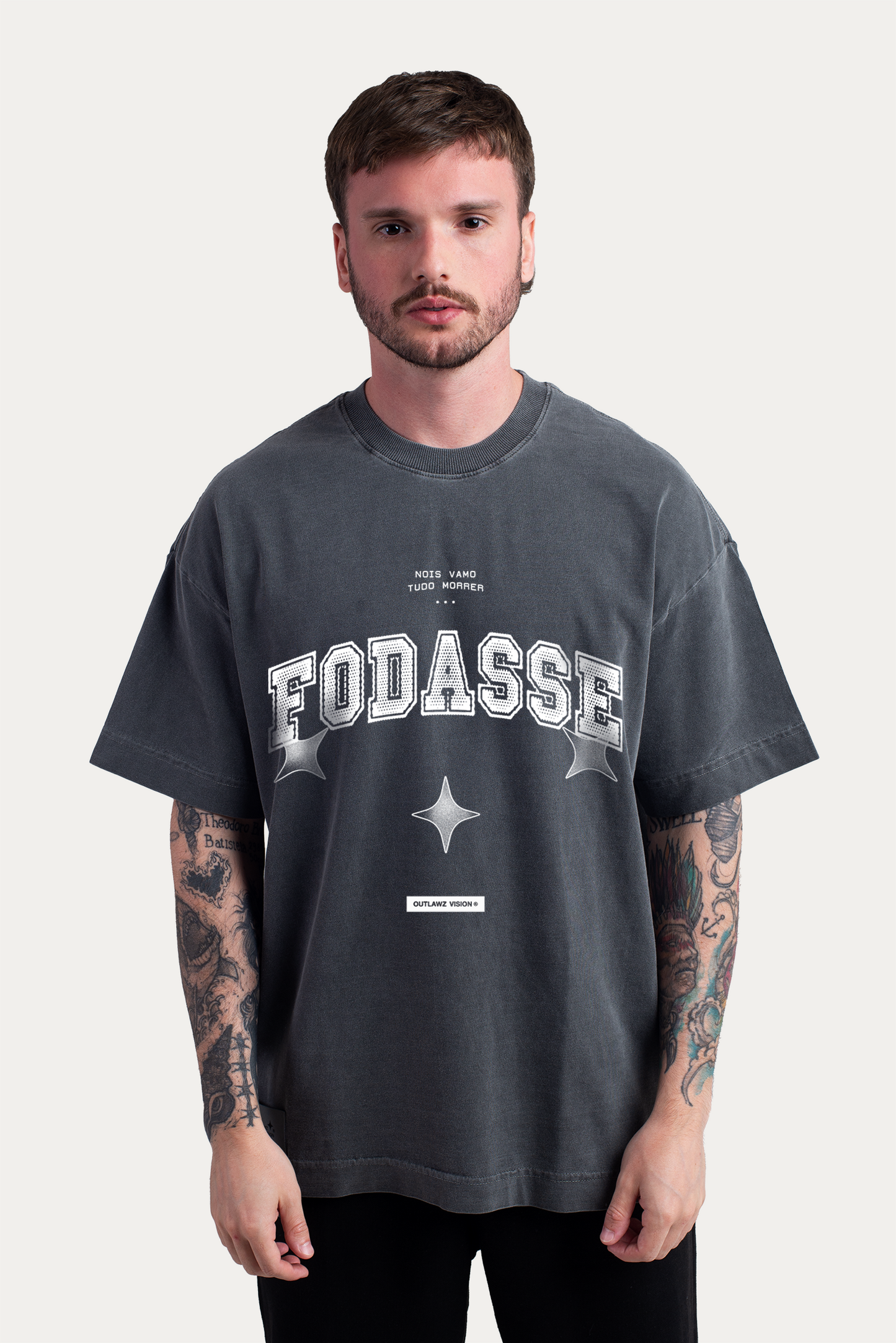 T-shirt Over Boxy "FODASSE"