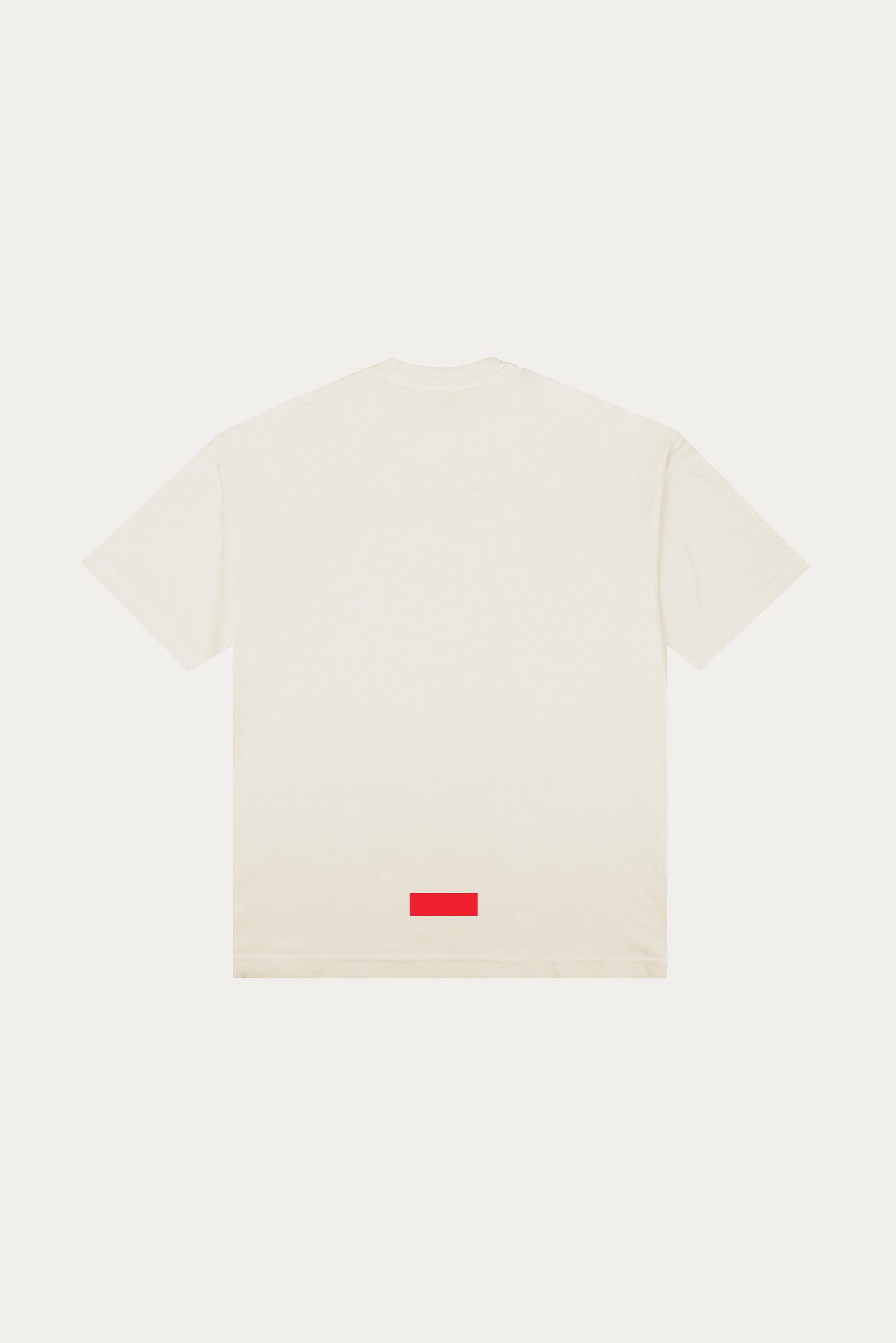 T-shirt Over Boxy "REBEL SPIRIT" - Off-white