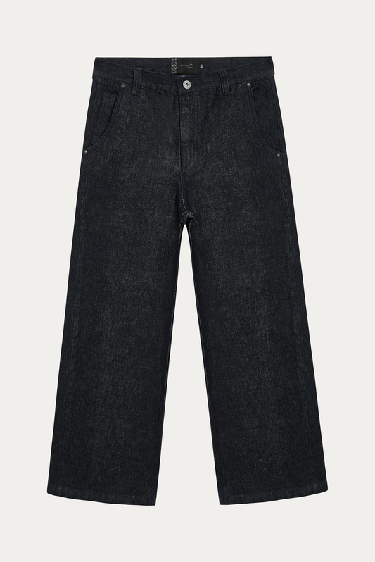 Pants Baggy Pants  "BASIC" - Dark Blue