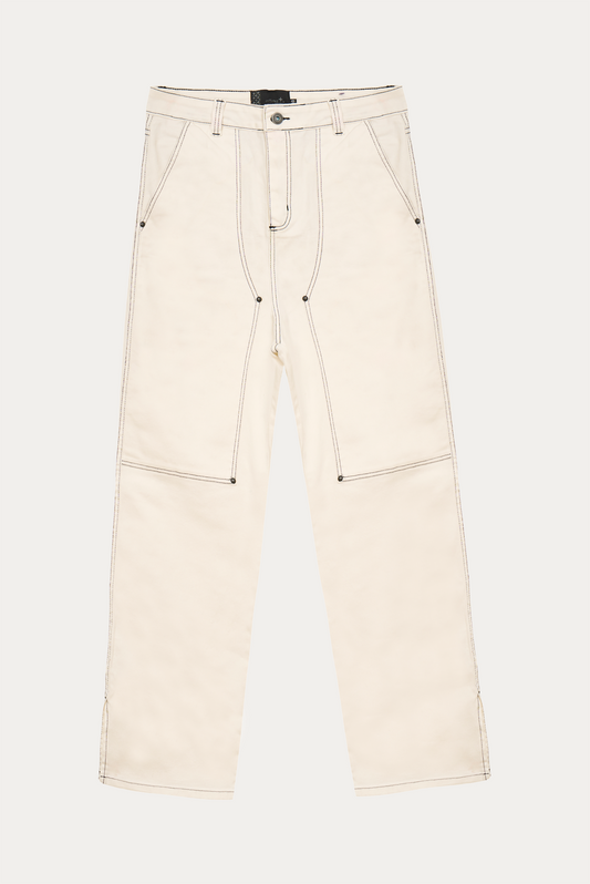 Pants Rivet "BASIC" - Off-white