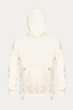 Hoodie Rivet "BASIC" - Off-white