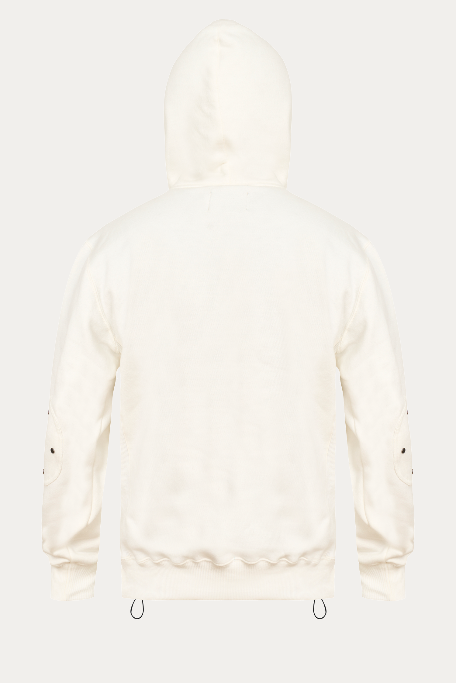 Hoodie Rivet "BASIC" - Off-white