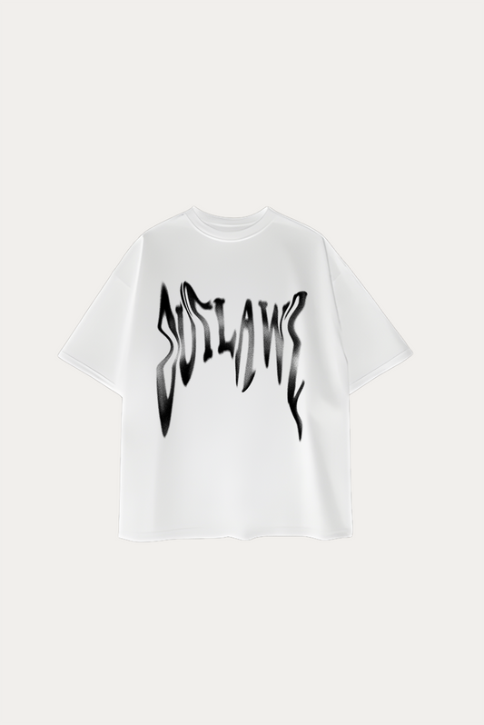 T-Shirt Over "Shade" - Branco